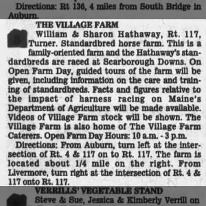 The village farm