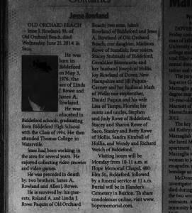 Obituary for Jesse Old
